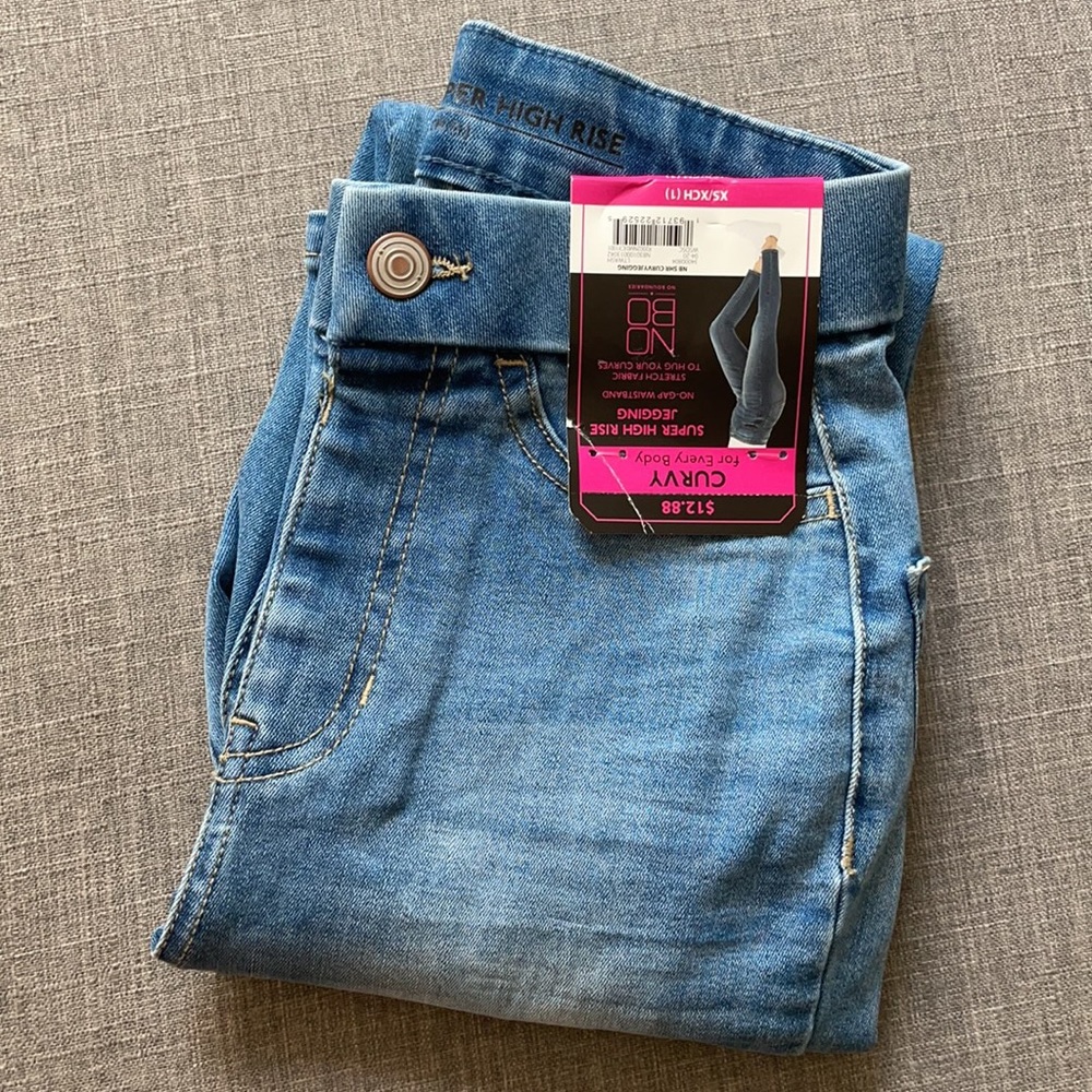High rise jeans